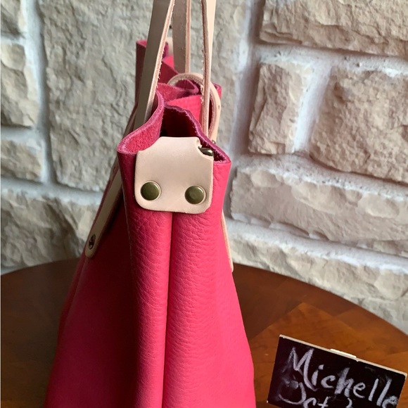 Go Forth Goods Large, Pink Avery Tote - Picture 3 of 11